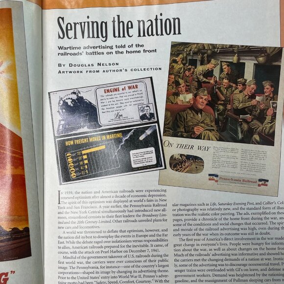 Trains Magazine of Railroading u June 1994 Vol 54 No 6 Troop Train Stories - Picture 12 of 12